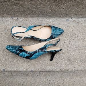 Calvin Klein Abbie Classic Python Print 9M